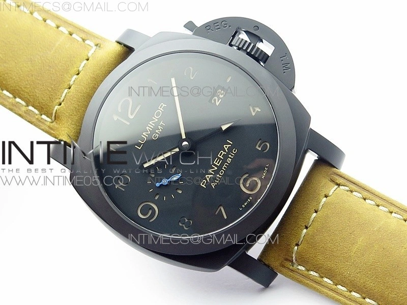 PAM1441 VSF 1:1 Best Edition Black Dial on Brown Asso Strap P.9011 Super Clone